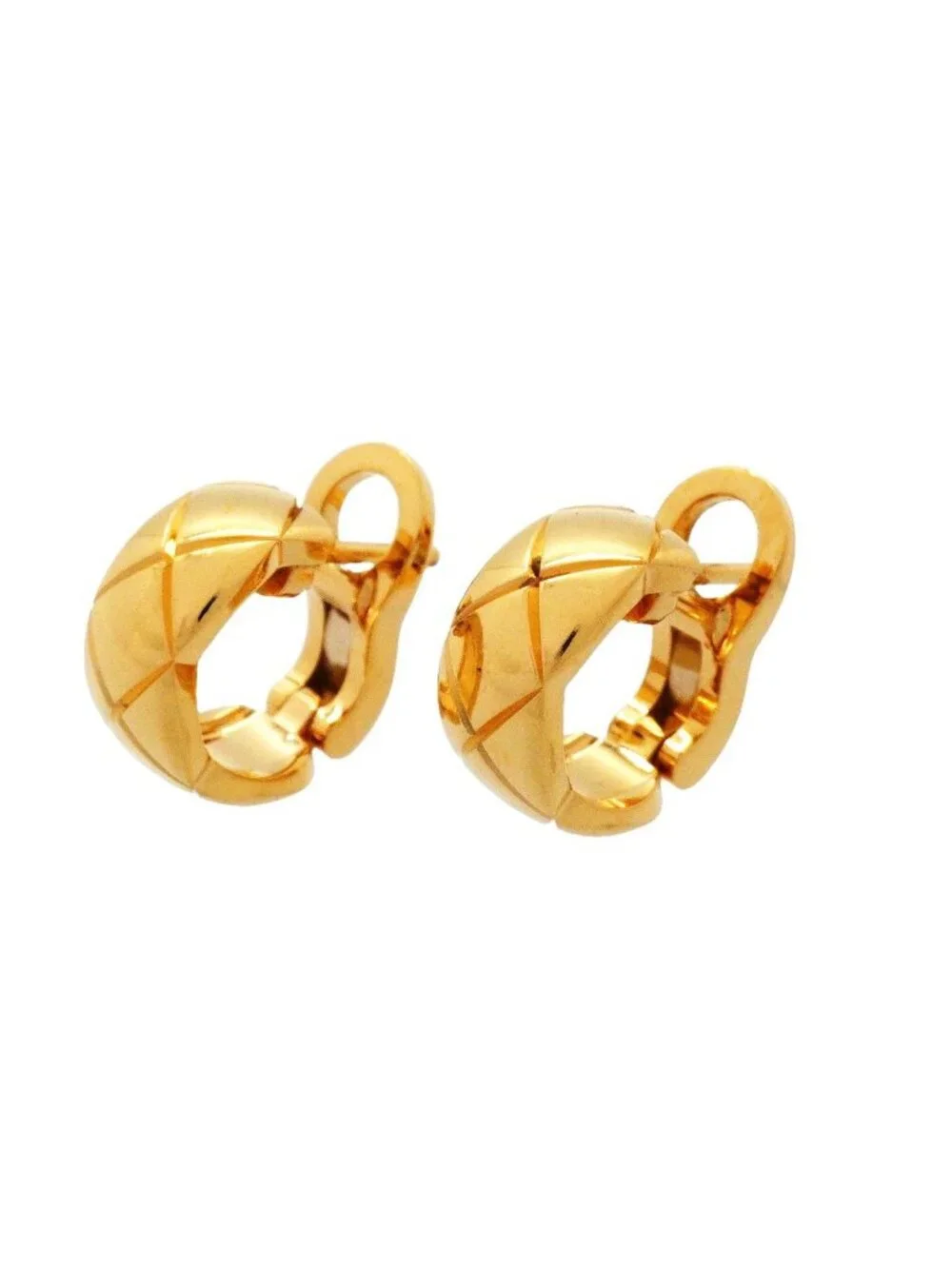 Chanel Earrings Coco Crush 18k Yellow Gold